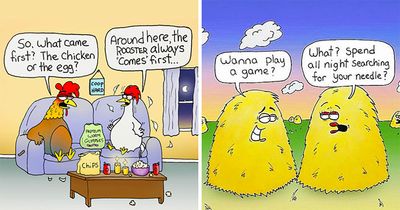 ‘Fruit Gone Bad’: 42 Funny Comics That Bring Produce And Objects To Life (New Pics)
