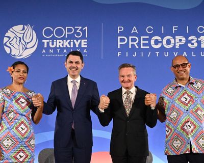 Cop31 host urges wealthy countries to spend ‘much more’ on climate than defence