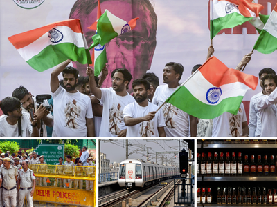 CJP Delhi protest: From metro stations to liquor shops, what's open and what's closed in national capital on October 10?