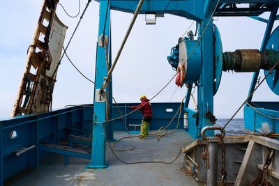 Trawl fishing catches huge amounts of seafood. It also devastates the seafloor