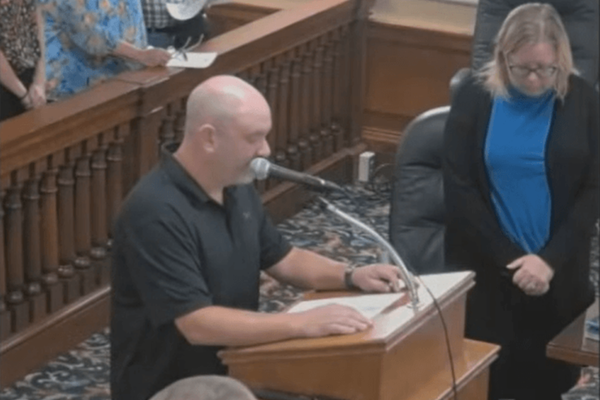 'Hail Satan' Erupts at Iowa City Council Meeting as Pastor Demands 'Curse' Be Reversed