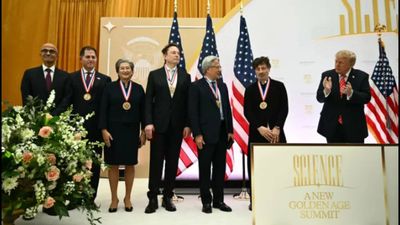 America First And Foreign Talent: Trump honours six tech titans; medals underscore immigrant roots