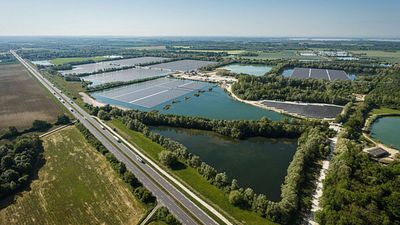 France turns abandoned gravel pits into Europe’s largest floating solar farm