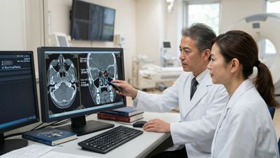 A 23-Year-Old's Ear Scan Found Both Optic Nerves Suspended in Her Sinuses, a Rare Trap for Surgeons