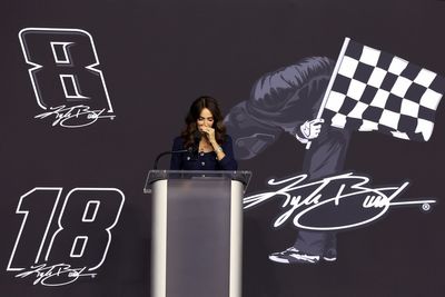 Samantha Busch complete speech from emotional Kyle Busch Celebration of Life