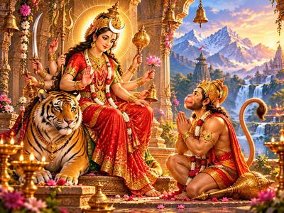 Why Goddess Chandraghanta and Hanuman Ji Are Linked to Inner Power