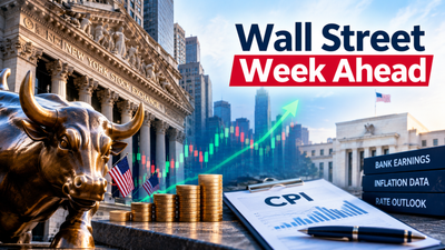 Wall Street Week Ahead: Bank earnings, CPI headline busy markets week as S&P 500 hovers near records