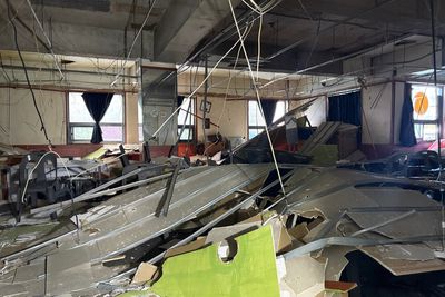 At least 38 people hurt after supermarket ceiling collapses in South Korea’s Daegu city