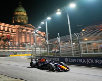 Singapore Formula One Grand Prix – Verstappen adds pole to sprint victory, as it happened