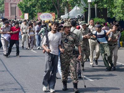 Delhi Protest: Delhi Police fact-checks viral video of Jantar Mantar crowd, says footage is old