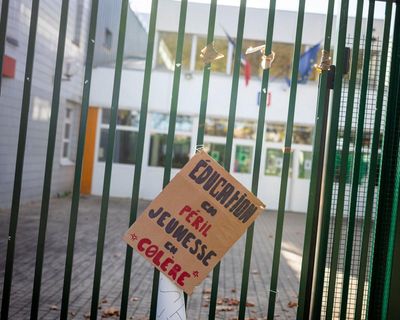 ‘We’re not asking for luxury’: school protesters in Paris suburb feel abandoned by French state