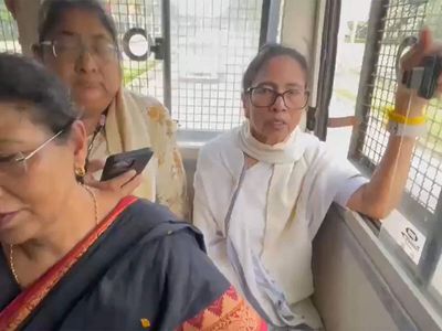 What are you so scared of?: TMC targets PM Modi after Mamata Banerjee, MPs detained during protest