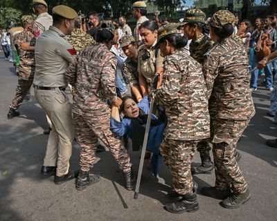 ‘Cockroach’ leader among thousands detained in Delhi protest crackdown