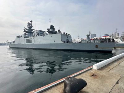 GRSE launches third of four next-generation patrol vessels for Navy