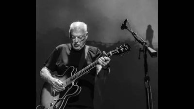David Gilmour sold his guitars for $21.5 million to fund climate change and nature protection work