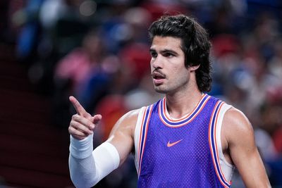 Carlos Alcaraz reveals reason for bold new look after easing through at Shanghai Masters