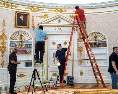 A replica of Donald Trump’s Oval Office goes for the gold in Washington DC