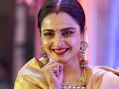 Rekha’s Rs 100 crore Mumbai bungalow 'Basera' features umbrella-shaped architecture, white exterior, large windows, lush greenery and elegant design, offering a glimpse into the veteran actor’s life away from the limelight