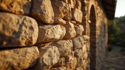 Farmer Builds Stone House: Dionísio Bertoldi crafts 10-room home; honours Italian heritage