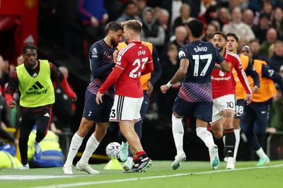 Why Rodrigo Bentancur was sent off as tempers flared in Man Utd vs Tottenham