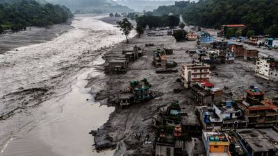 Nepal braces for another 'large flood' as authorities issue warning along Budhi Gandaki River