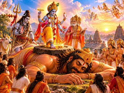 Did the Gods Treat Gayasur Unfairly? The Ramayana?