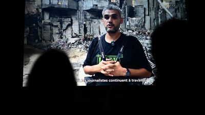 Palestinian Mahmoud Abu Hamda wins top photography prize at Bayeux