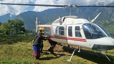 Nepal flash floods sweep away houses, five people missing