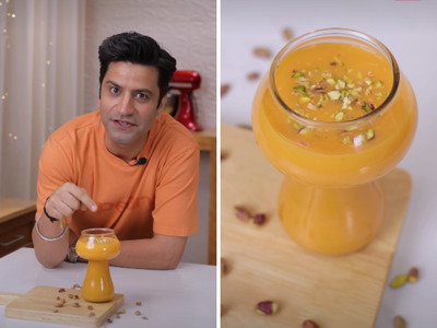 Chef Kunal Kapur’s papaya smoothie recipe for Navratri vrat: Check ingredients, steps and how to make this refreshing drink at home