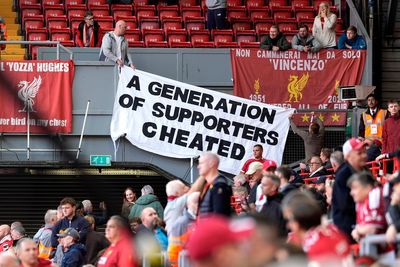 Angry Liverpool fans mock Man City over guilty verdict at hostile Anfield