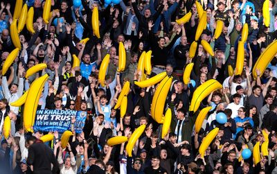 Why Man City fans brought inflatable bananas to Anfield for Liverpool clash