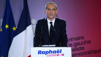 Raphaël Glucksmann wins French left-wing primary with 66% of vote