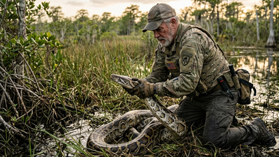 Florida pays python hunters $18 an hour, but every catch brings risks