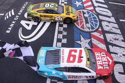 Chase Briscoe beats Christopher Bell by 0.029s in stunning NASCAR Cup photo finish