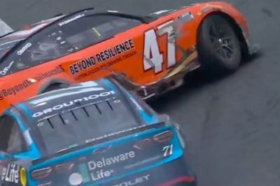 Michael McDowell wrecks Ricky Stenhouse in heated post-race clash