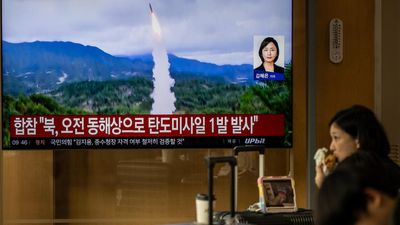 North Korea fires multiple ballistic missiles off east coast, Seoul says