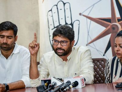 FIR filed against Congress MLA Jignesh Mevani, seven others in Gujarat