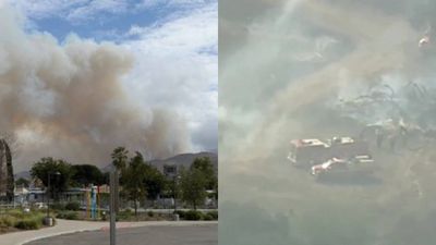 Bike Fire Wildfire: Authorities order evacuations as blaze burns 172 acres; cause under probe
