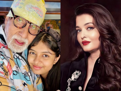 Amitabh Bachchan receives birthday wishes from daughter-in-law Aishwarya Rai Bachchan along with an unseen picture of him with granddaughter Aaradhya Bachchan