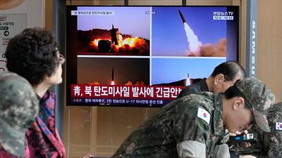 North Korea fires 'several ballistic missiles' into Sea of Japan, Seoul's military says