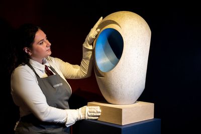 Barbara Hepworth sculpture inspired by Cornish coast could fetch £8m at auction