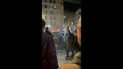 Footage shows Glucksmann covered in flour after winning French left-wing presidential primary