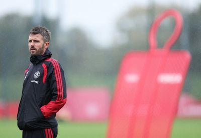 Michael Carrick handed double injury scare as new Man Utd training footage emerges before Atletico Madrid