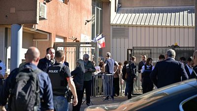 Headmaster and teacher shot at French school as 14-year-old teen arrested, police say