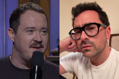 Dan Levy says ‘men need to be defending women more’ in criticism of Shane Gillis’s SNL monologue