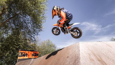 KTM's New Electric Dirt Bike Is Making This Motorcycle Dad Very Excited