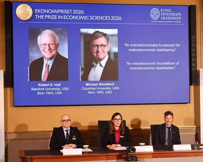 Nobel Prize for economics awarded to Hall and Woodford for work on ‘smoothing’ crises