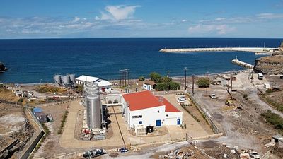 On Agios Efstratios, each kilowatt-hour of electricity is cheaper thanks to renewable energy