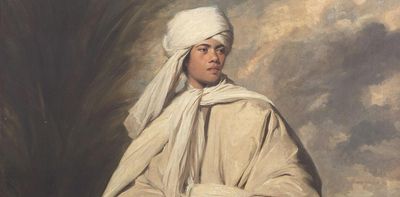 Americans can now see a famous portrait of the Pacific Islander who captivated 18th-century England for the first time