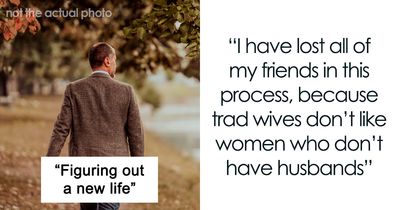 Tradwife Of 30 Years Is Forced To Get Three Jobs After Hubby Leaves Her With Five Kids